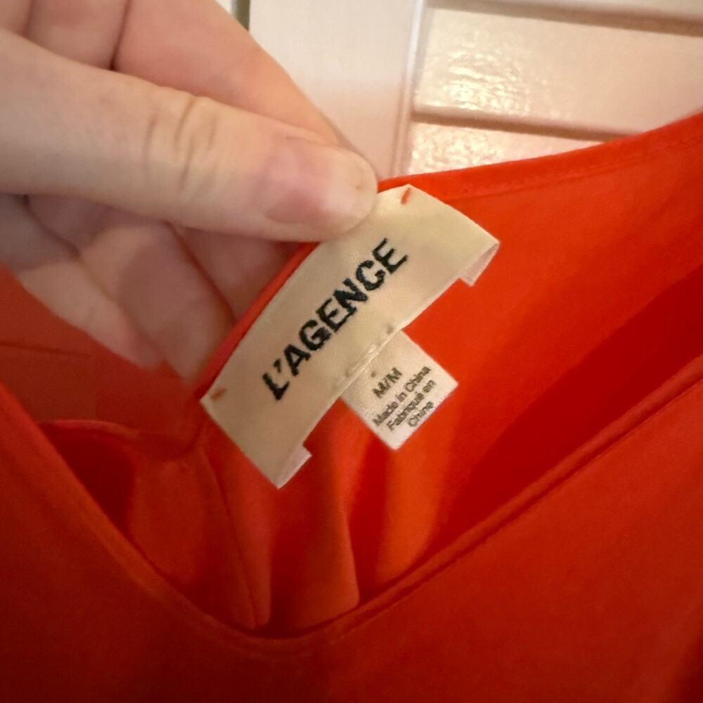 L’Agence Lorraine Trapeze Midi Dress - Picture 3 of 7